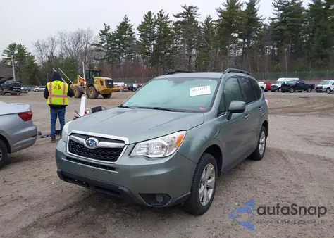 2016 Subaru Forester 2.5I Premium from USA, damaged, VIN JF2SJAFC0GH476033